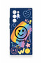 Samsung Note 20 Ultra Compatible Happing Smile Patterned Silicone Case - 2