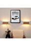 Premium Canvas Digital Print Wall Art A4 Framed Poster for Home Office Decor Gift Piece - 3