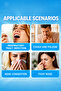 Anti-Snoring Nasal Strips Kit – 30 Breathable Nose Strips + 4 Magnetic Nasal Dilator Bands, Improves Airflow, Reduces Snoring, Sleep Breathing Aid for Men & Women - 3