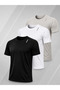 3-Pack Sporty Quick-Drying Breathable Athletic Technical T-Shirt with Reflective Detail