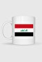 كوب مطبوع عليه علم العراق - 2