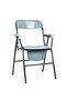 Portable Folding Commode Chair with Armrests & Bucket, Bedside Toilet Chair for Elderly, Disabled, Pregnant Women, Camping & Home Use
