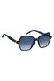 UV Protected Sunglasses Blue Frame Dk Blue Shaded Mirror Lens 52mm - TH-2213/S-PJP - 3