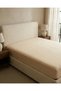 Ivory Fitted Sheet - Single Size (90 x 190 + 30 cm) - 4