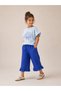 Girls' Ruffled Muslin Pants Suit - 4