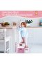 Children's Step Stool With 2 Steps, PP Material, Non-Slip And Stable, Suitable For Bathrooms, Kitchens, Sinks And Toilets, Gray