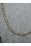 Gold Color Ball Chain Necklace Women's Gold Bead Chain Minimal Stylish Neck Necklace - 2