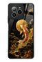 Omix X7 Golden Koi Elegance Design Glossy Phone Case