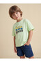 Lcw kids bicycle collar minions printed boy's t-shirt - 6