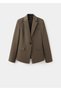Dar kesim blazer ceket - 3