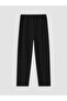 Black Regular Fit Boys' Sweatpants - 5