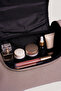 Multi-Compartment Makeup Bag Hand Luggage Travel Cosmetic and Grooming Bag with Shoulder Strap Elt040 - 3