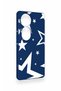 Vivo V40 Compatible Mega Star Patterned Silicone Case - 3