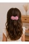 Girl's Knitted Snap Buckle (Pink Shades) - 2