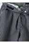 Regular Fit Striped Boys' Jean Shorts - 2