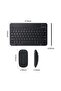 Ultra-Slim Bluetooth Keyboard & Mouse Combo Rechargeable Portable Wireless Keyboard Mouse Set - 6