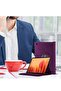 Galaxy Tab A7 Case, 10.4" 2020 Tab A7 case, PU Leather Smart Case 360 Degree Rotating case Smart Folio Book case For Samsung Galaxy Tab A7 10.4-inch 2020 case (SM-T500/T505/T507) (Purple) - 6