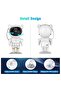 Kids Star Projector Night Light Astronaut LED Projection Lamp for Bedroom, Starry Night Light Projector - 4