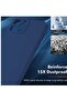 iPhone 14 Pro Max + 2 Pack Tempered Glass Screen Protector Magsafe Silicone Case, Blue - 4