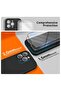 Design for iPhone 15 Pro Max Case, Liquid Silicone with Screen Protectors & Lanyard, Black - 3