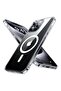 Case Compatible with iPhone 15 Pro Max Magsafe Clear Cover Magnetic Wireless Charging Support