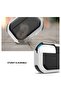 AirPods 3 Case Cover with Keychain Upgraded Armor Shockproof Hard-Shell Protective TPU Compatible for Apple Airpods 3rd Generation Case for Women Men Girls Boys (Front LED Visible) - 4