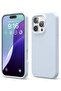 Light Blue iPhone 16 Pro Case – Slim Shockproof Full Body Protection with Soft Microfiber Lining, Scratch-Resistant