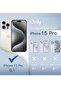 Ultra Slim Case for iPhone 15 Pro 6.1-Inch – 0.35mm Thin, Camera Lens Cover Full Protection - 2