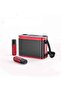 -219 Bluetooth Karaoke Speaker System with Dual Wireless Microphones – Portable Outdoor Sound System - 3