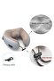 Rechargeable U Shaped Cervical Massage Pillow Neck Massager Vibration Neck Massage Pillow - 2
