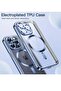 Electroplated Case for iPhone 15 Pro Max 6.7-Inch, Camera Protection, MagSafe, Shockproof TPU (Sierra Blue) - 2
