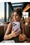 Premium Magnetic Silicone Case for iPhone 16 Pro Soft Liquid Silicone Cover Compatible with MagSafe Wireless Charging Shockproof Matte Finish Protective Shell Purple - 4