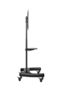 TV Stand With Lockable Wheels For 32-70 Inch TVs Black - 4