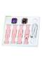 U98 MINI 36mm Smartwatch Combo for Ladies and Girls, 4 Pair Straps, Wireless Charger, Pink - 2