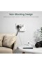 USB Plug Extension with 3 USB Ports, 3 Way USB Socket Extension, 6-in-1 USB Outlet Plug Extender for Household Appliances, iPhone, Smartphone... - 3