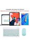 Rechargeable Bluetooth Keyboard and Mouse Combo Ultra-Slim Portable Compact Wireless Mouse Keyboard Set - 2