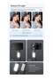 Gimbal Stabilizer Tripod for smartphones with light handheld or portable 360° rotation with face tracker and wireless remote control compatible with iPhone and Android - 4