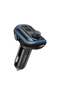 Y44 Bluetooth V5.0 FM Transmitter 3.1A Dual USB Car Charger RGB Backlit Light LED Digital Display - 4