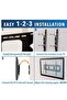 Fixed Wall Mount - Securely Mount Your 32 to 80 Inch Screen - 3