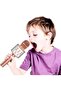 2-Pack Wireless Bluetooth Karaoke Microphones: Portable Handheld Mics with Built-In Speaker in Rose Gold & Silver - 7