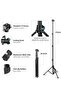 MT36 Selfie Stick Phone Tripod 67" Extendable Travel Tripod Stand with Phone Clip 1.7 meter Tripod for Video Shooting vlog - 4