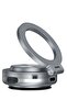 Magnetic Vacuum Suction Car Phone Holder Mount C1 – 360° Rotating for All Smooth Surfaces (Silver)