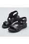 (Mavişim) Poly Lightweight Comfortable Sole Comfort Women's Sandals Black