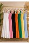 Women's Summer Strappy Gipeli Layered Dress 135cm - 3