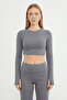 Ribbed Crew Neck Knitwear 2-Piece Set - 2