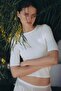 Pointelle jersey T-shirt - 3