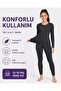 |   Young Girls' School Thermal Suit Winter Cotton (Anthracite) - 7