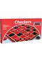 Checkers Folding Board Games - Red & Black - 3