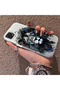 Oppo A15S Compatible Silicone Edge Hard Back Case Couple Phone Case Lion Pattern - 2