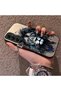 Samsung Galaxy A05S Compatible Silicone Edge Hard Back Case Couple Phone Case with Lion Pattern - 2